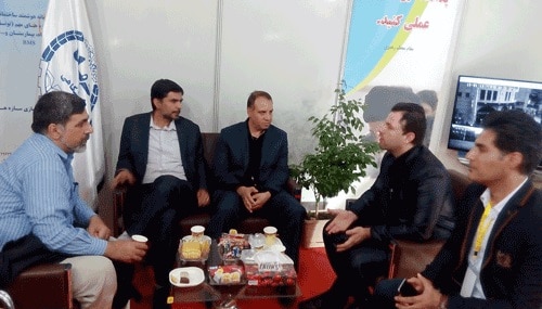 مرکز پدافند غیر عامل جهاد دانشگاهی صنعتی شریف در نمایشگاه سیستم‌های ایمنی و حفاظتی