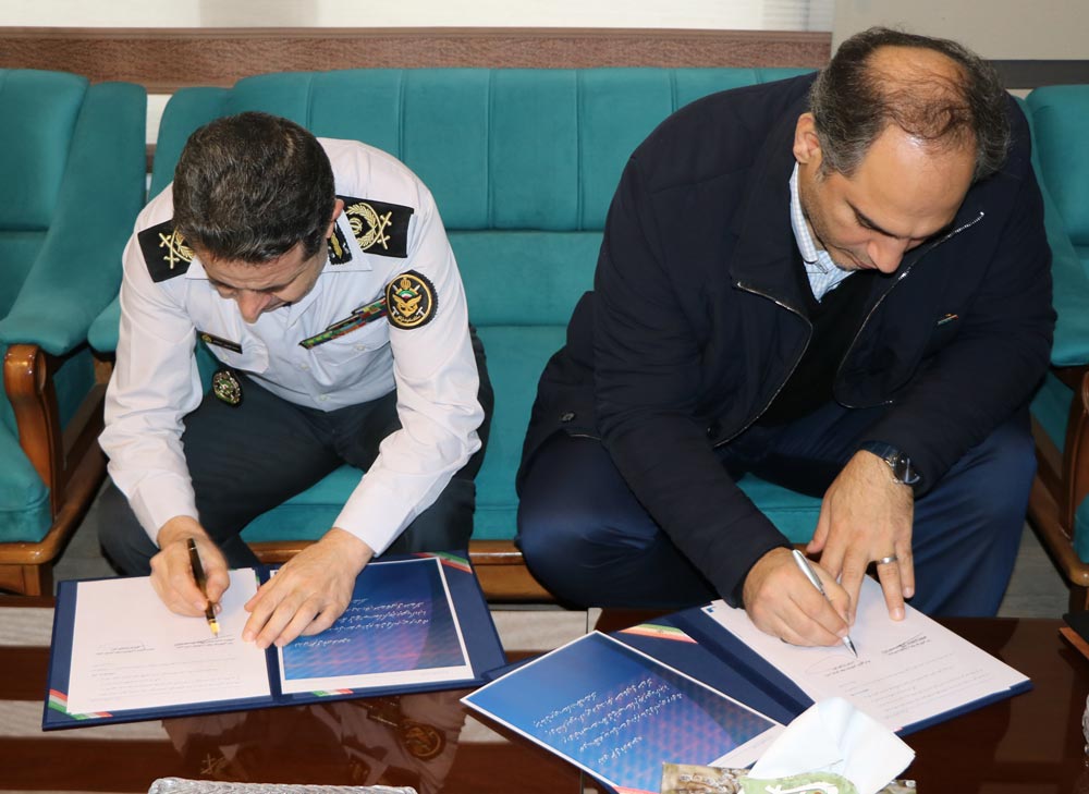 تفاهم نامه جهاد خود کفایی ارتش1