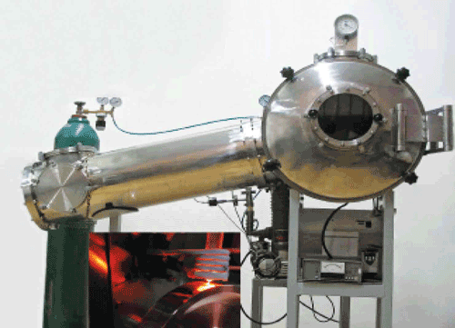 دستگاه ذوب ريسی تحت گاز محافظ (Protective Gas Melt Spinner) 1 دستگاه ذوب ريسی تحت گاز محافظ (Protective Gas Melt Spinner)