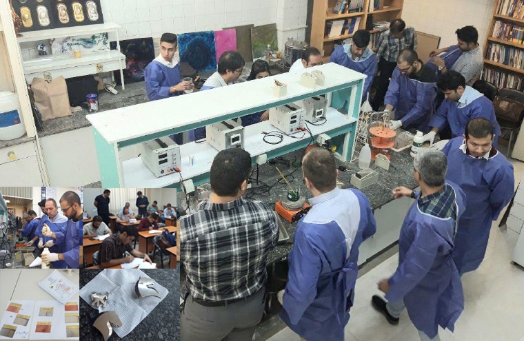 آزمون تایید صلاحیت حرفه ای آبکاری برگزار می شود