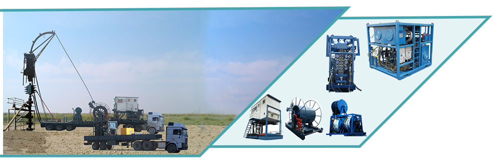 دستگاه لوله مغزی سیار 2 دستگاه لوله مغزی سیار